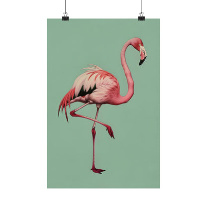 Pink Flamingo Tropical