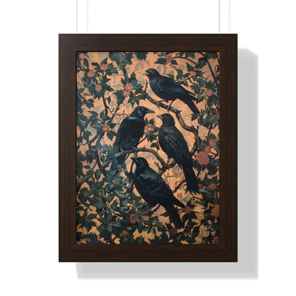 Framed Paper Print - Rook&