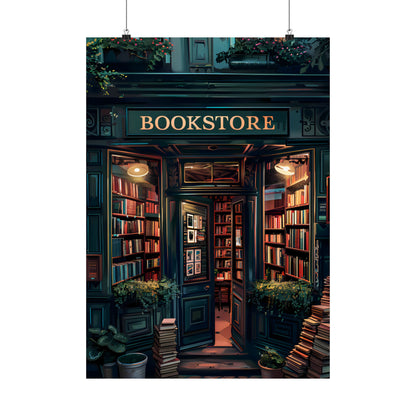 Midnight Bookstore Glow
