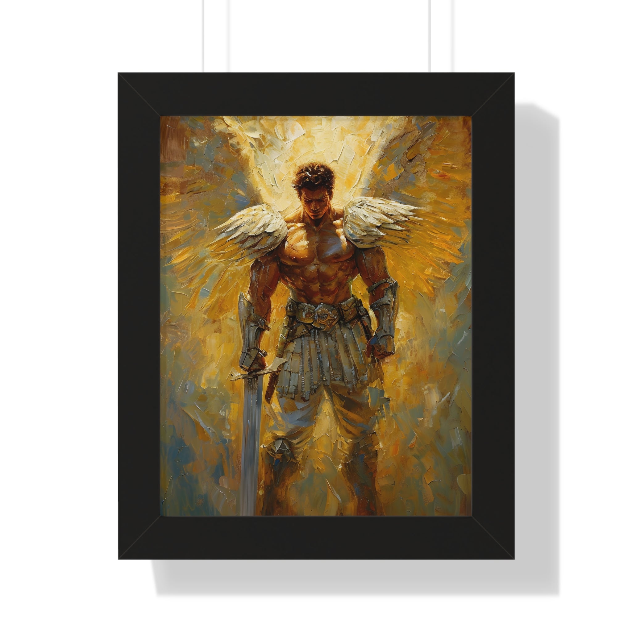 Framed Paper Print - Celestial Warrior&