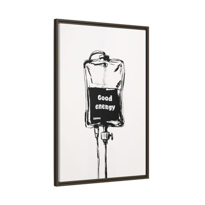 Framed Canvas - Good Energy IV Bag