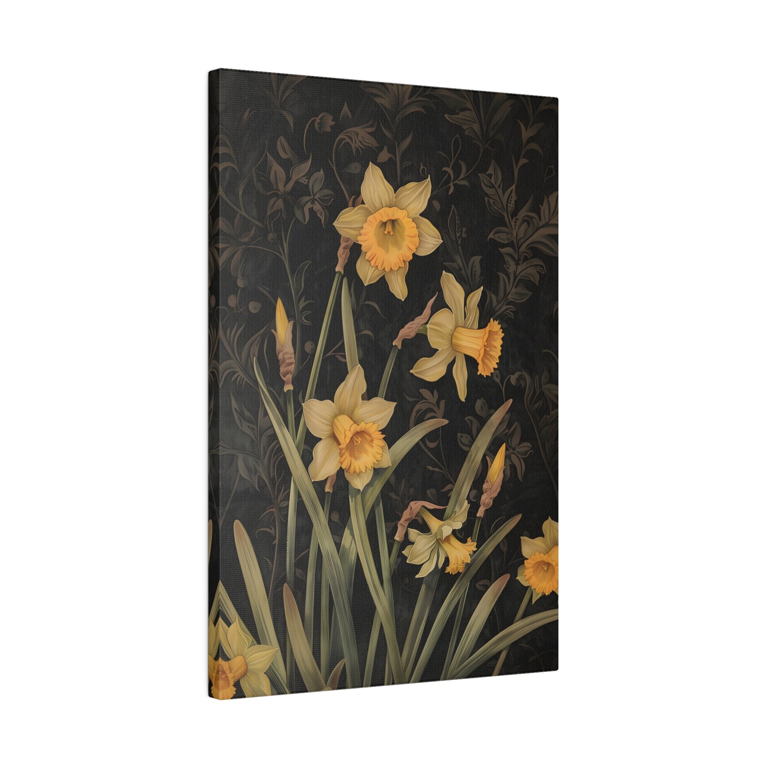 .75&quot; Matte Canvas - Golden Daffodils&