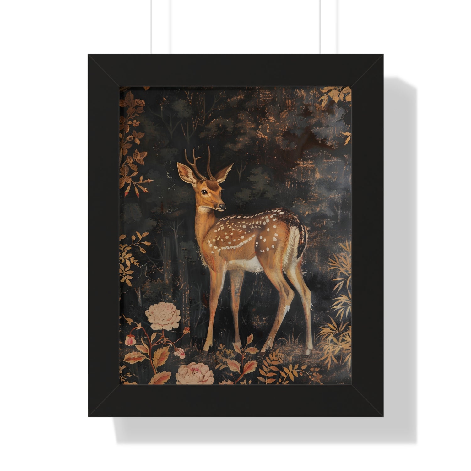 Framed Paper Print - Enchanted Forest Doe