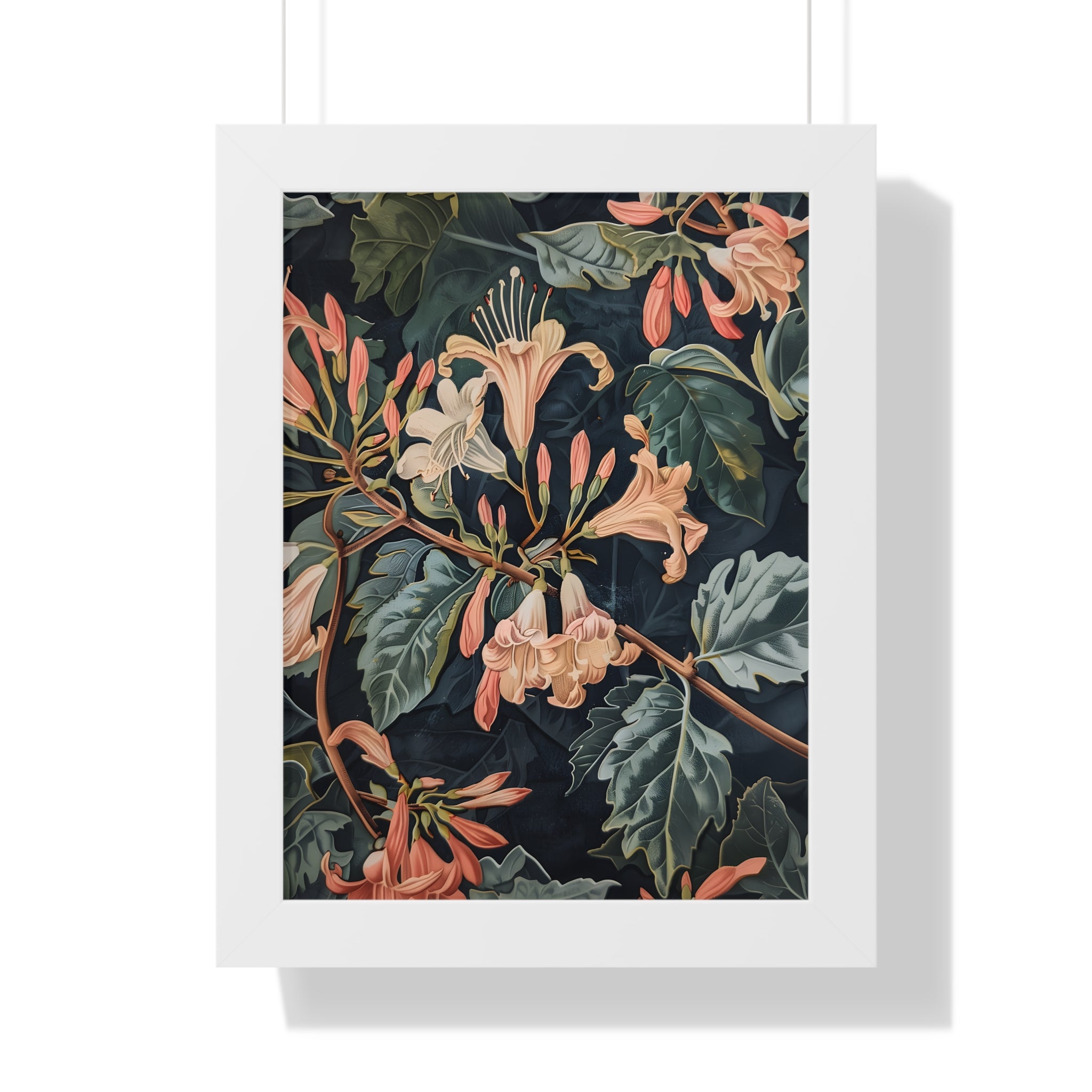 Framed Paper Print - Honeysuckle&