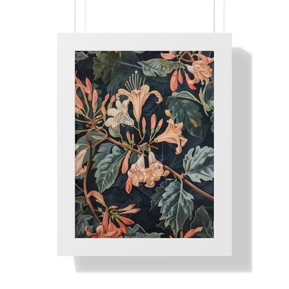 Framed Paper Print - Honeysuckle&