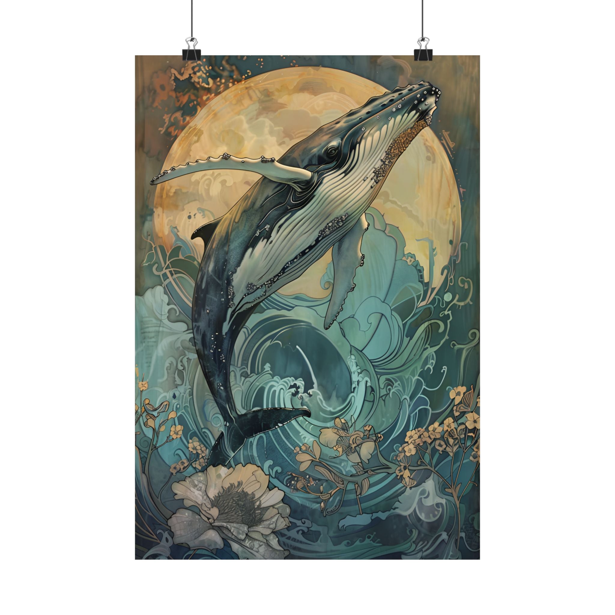 Moonrise Humpback Bloom