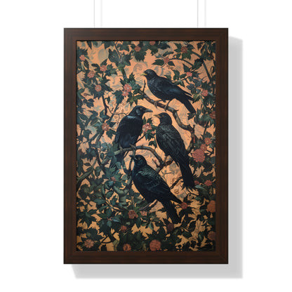 Framed Paper Print - Rook&
