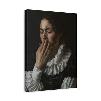 1.25" Matte Canvas - Oh No, It Hit Me