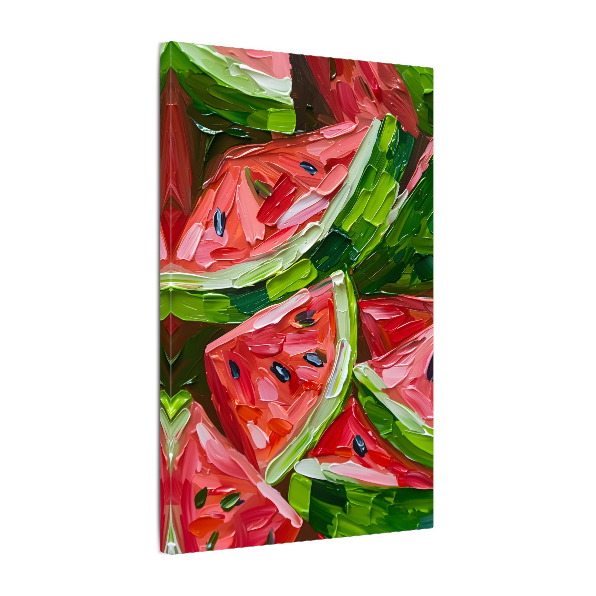 .75" Matte Canvas - Juicy Watermelon Slices