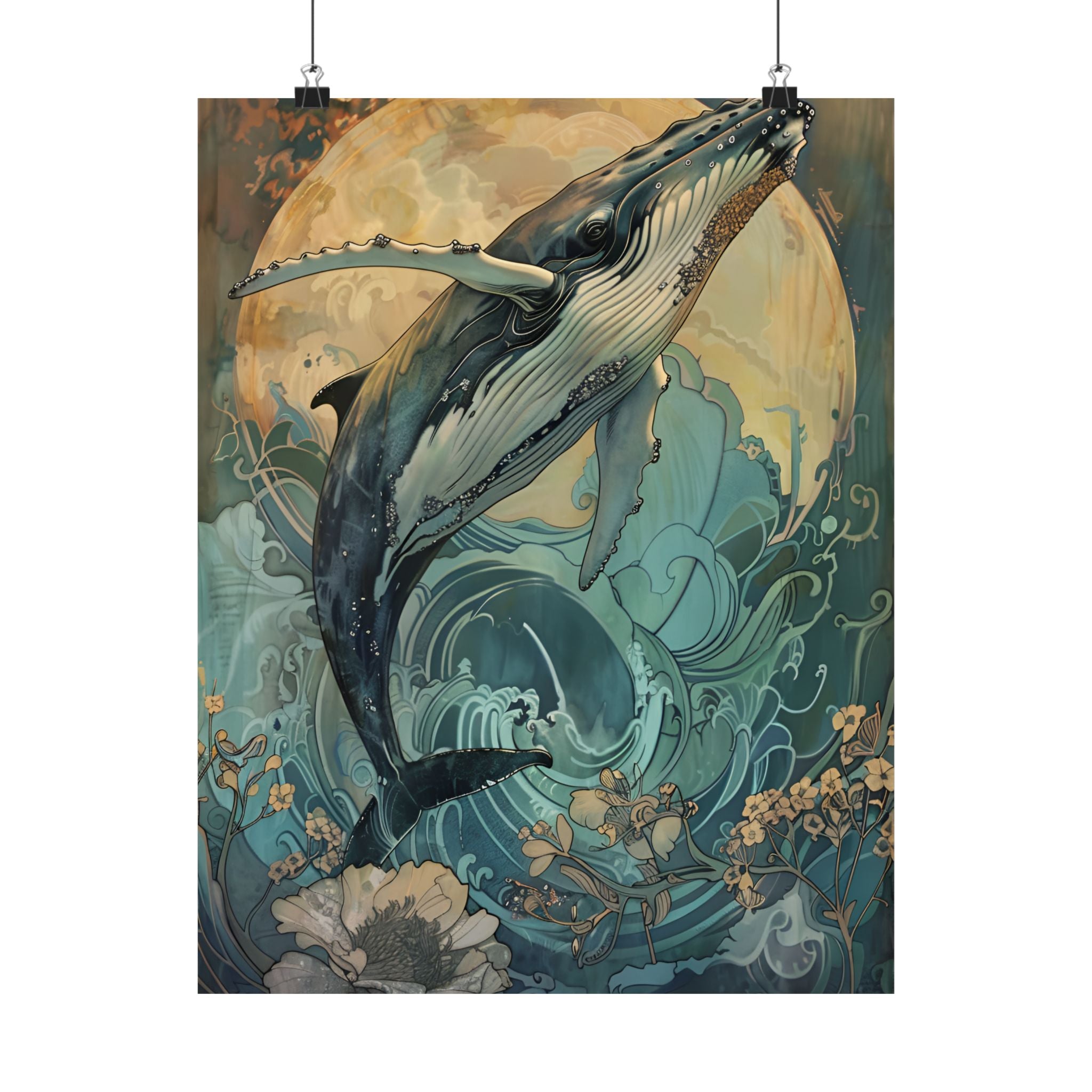 Moonrise Humpback Bloom