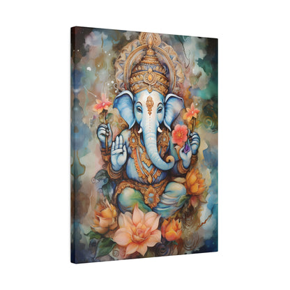 .75&quot; Matte Canvas - Ganesha&