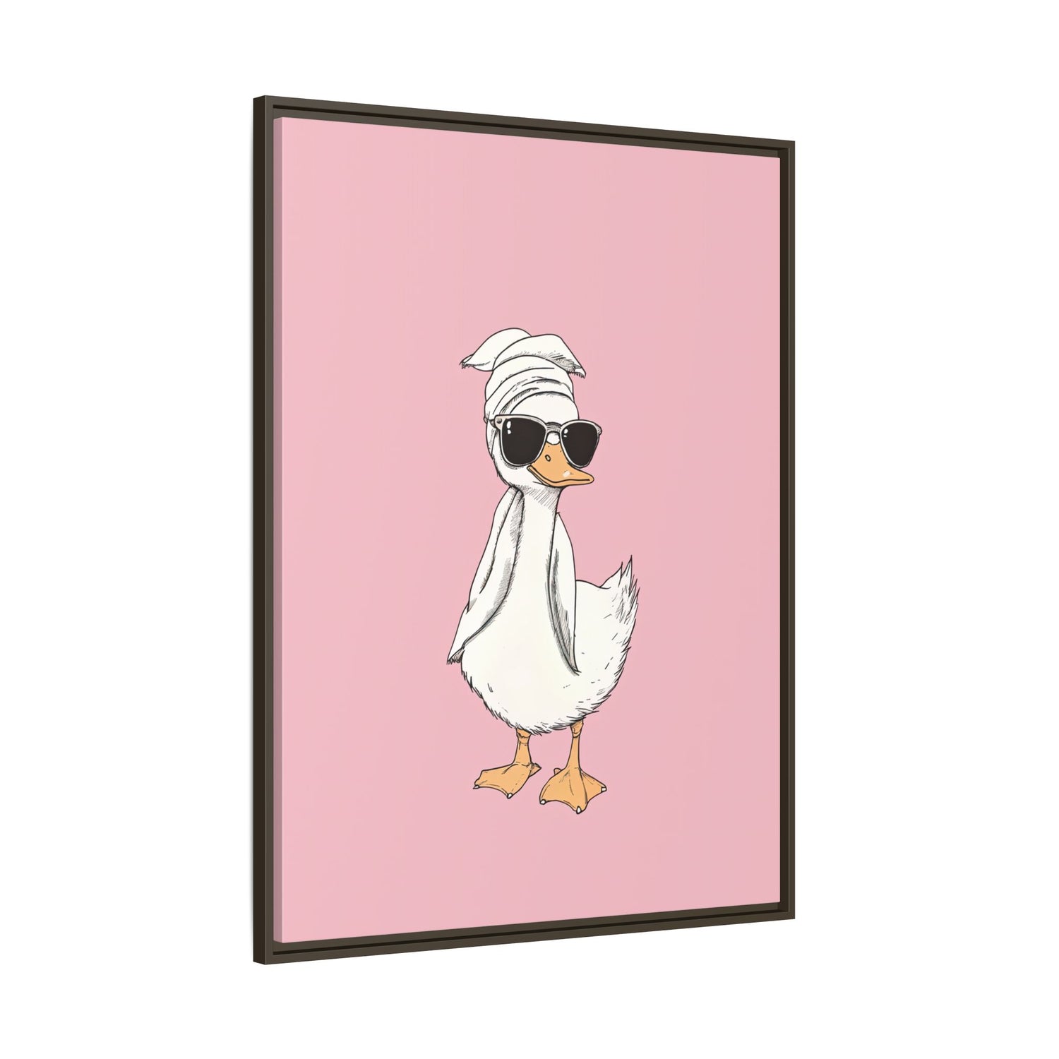 Framed Canvas - Sassy Duck Retreat