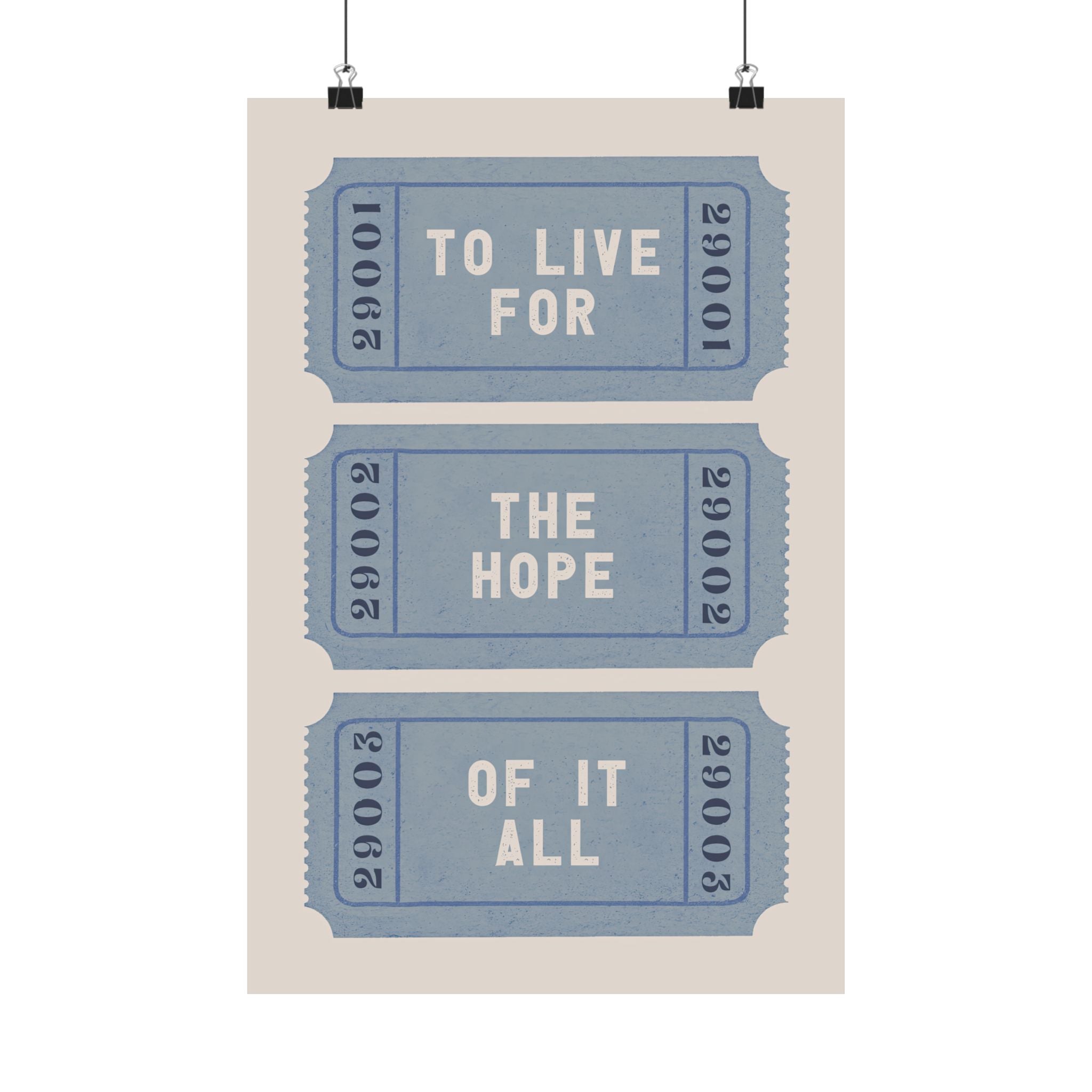 The Hope Ticket Trilogy