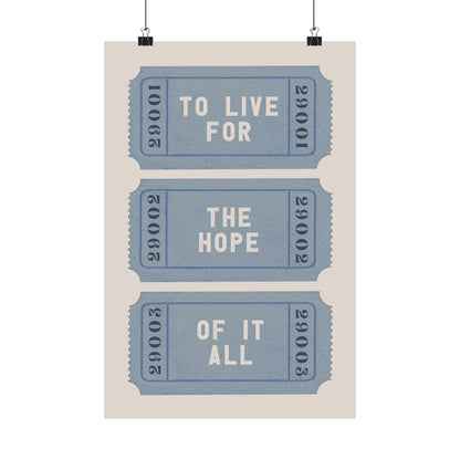 The Hope Ticket Trilogy