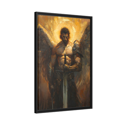 Framed Canvas - Celestial Warrior&