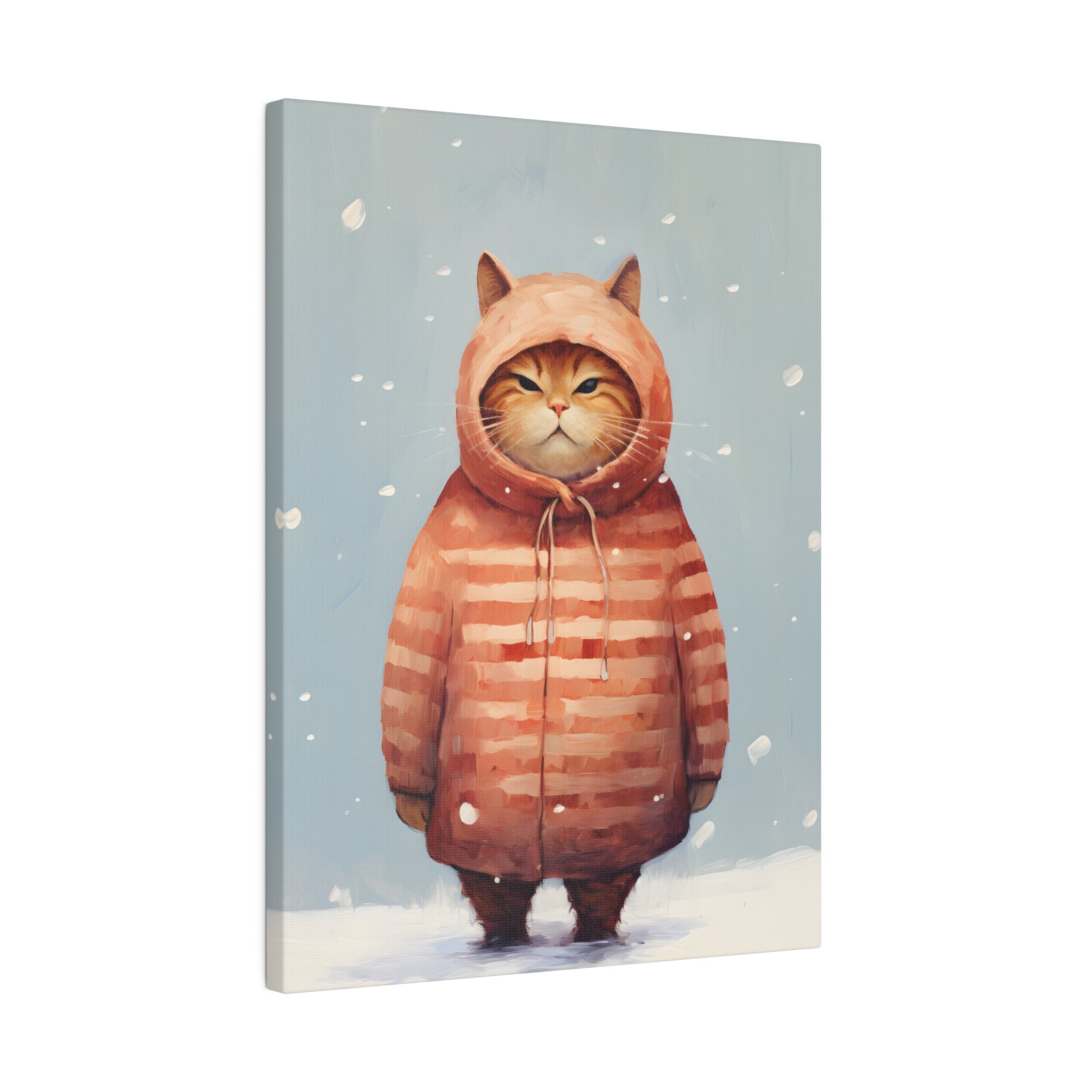 .75&quot; Matte Canvas - Grumpy Winter Floof