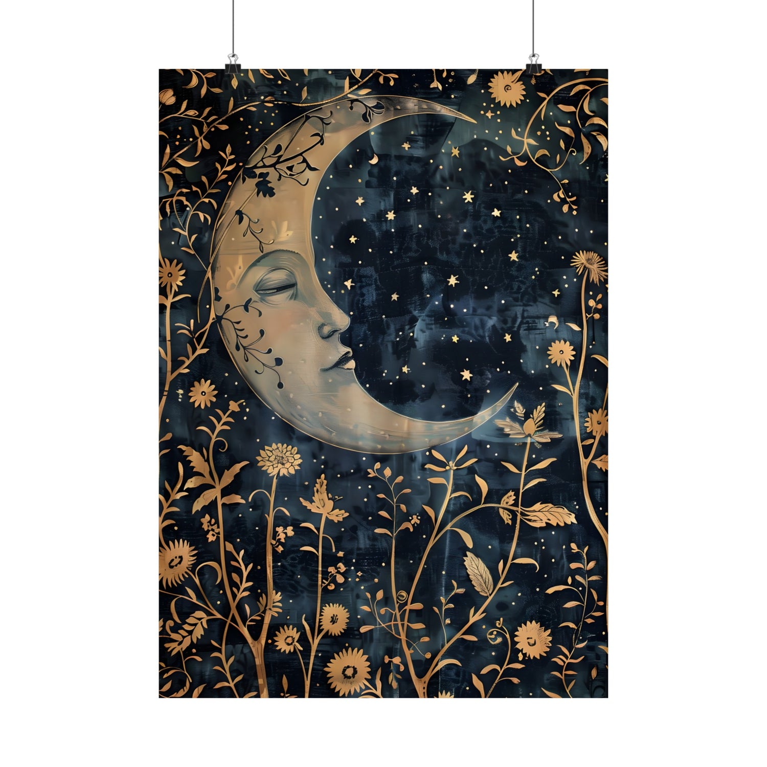 Moonlit Floral Reverie