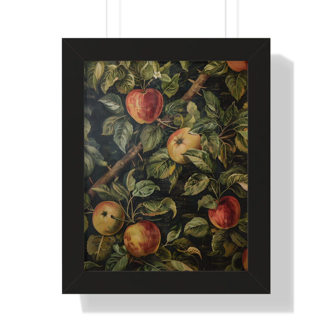 Framed Paper Print - Orchard Harvest Apples