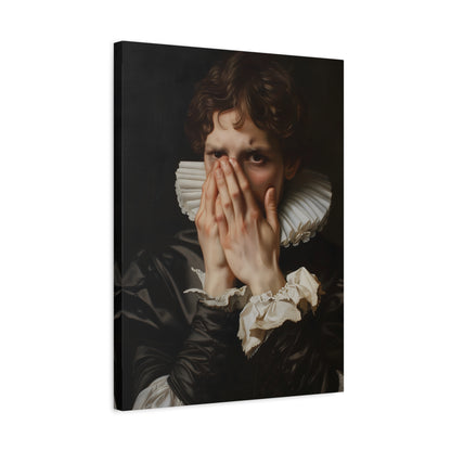1.25" Matte Canvas - The Foul Flush Reaction