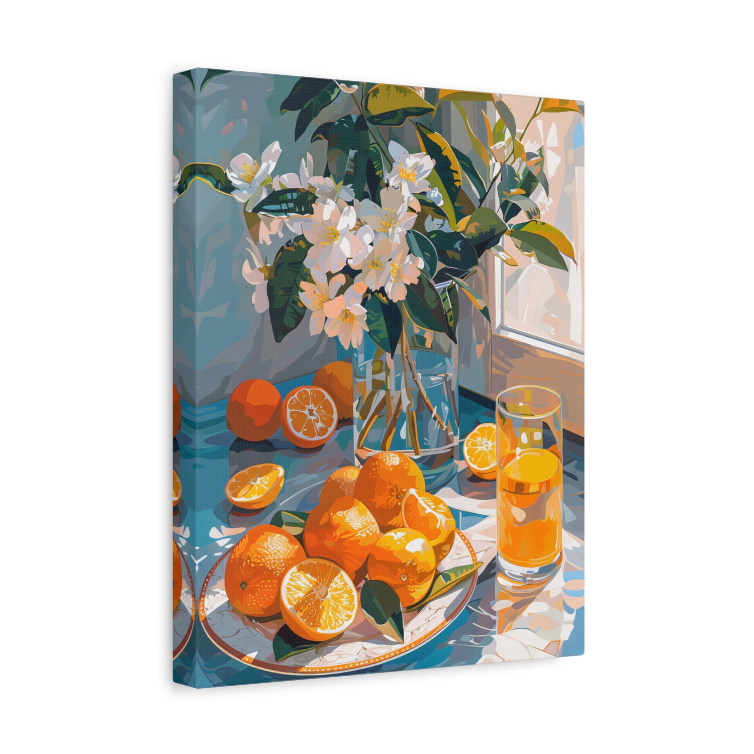 1.25" Matte Canvas - Citrus Blossom Morning