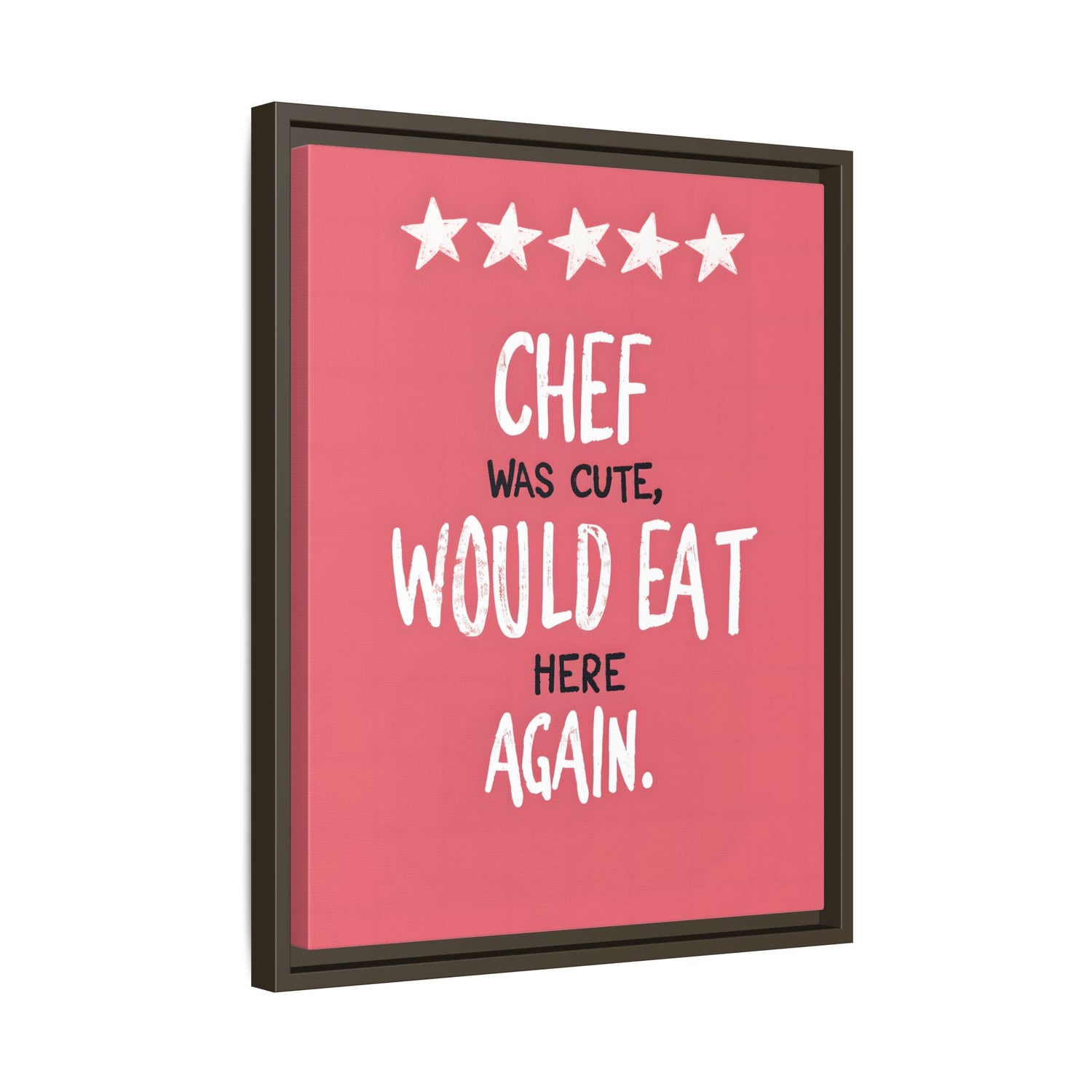 Framed Canvas - Chef’s Charm
