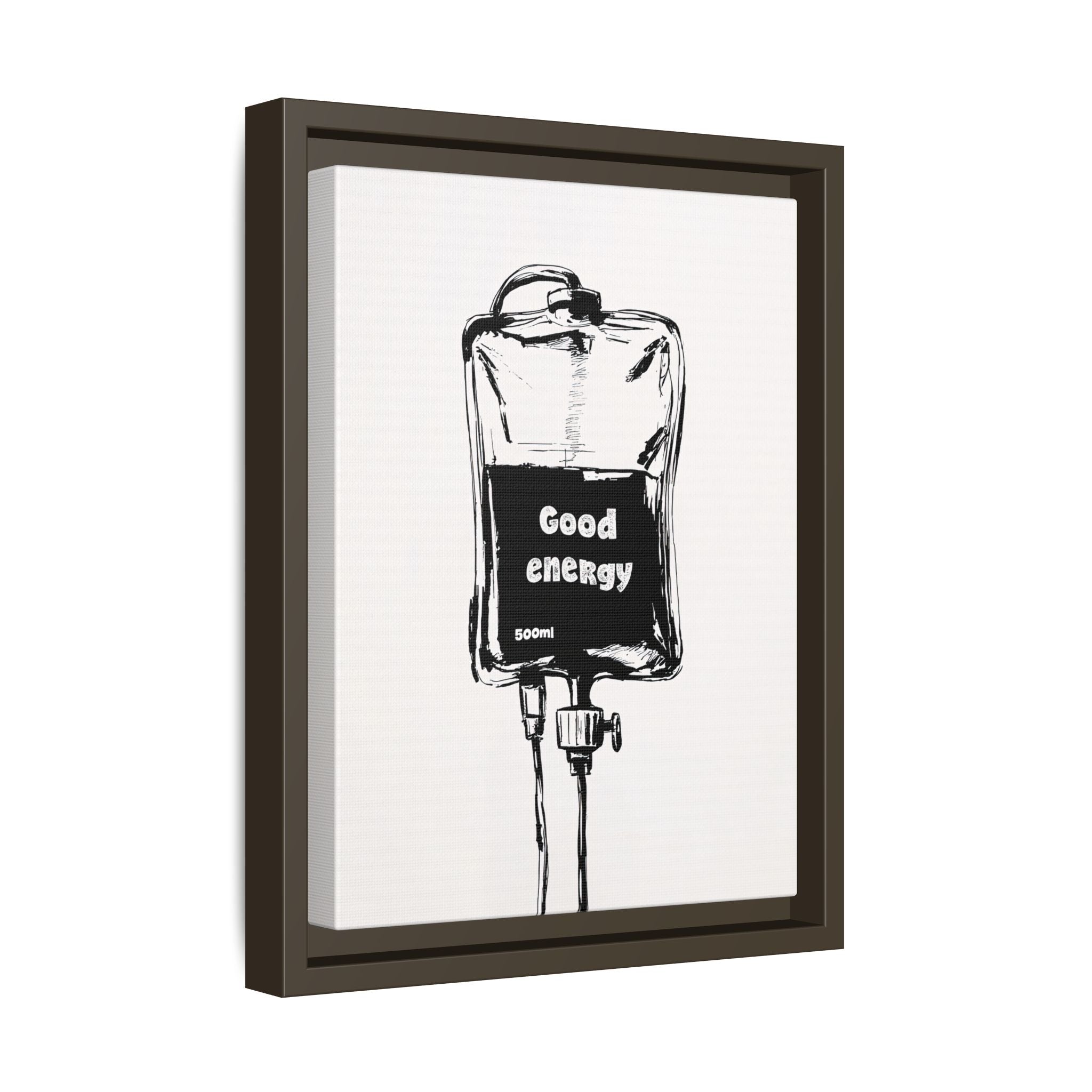 Framed Canvas - Good Energy IV Bag