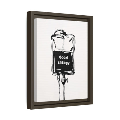 Framed Canvas - Good Energy IV Bag