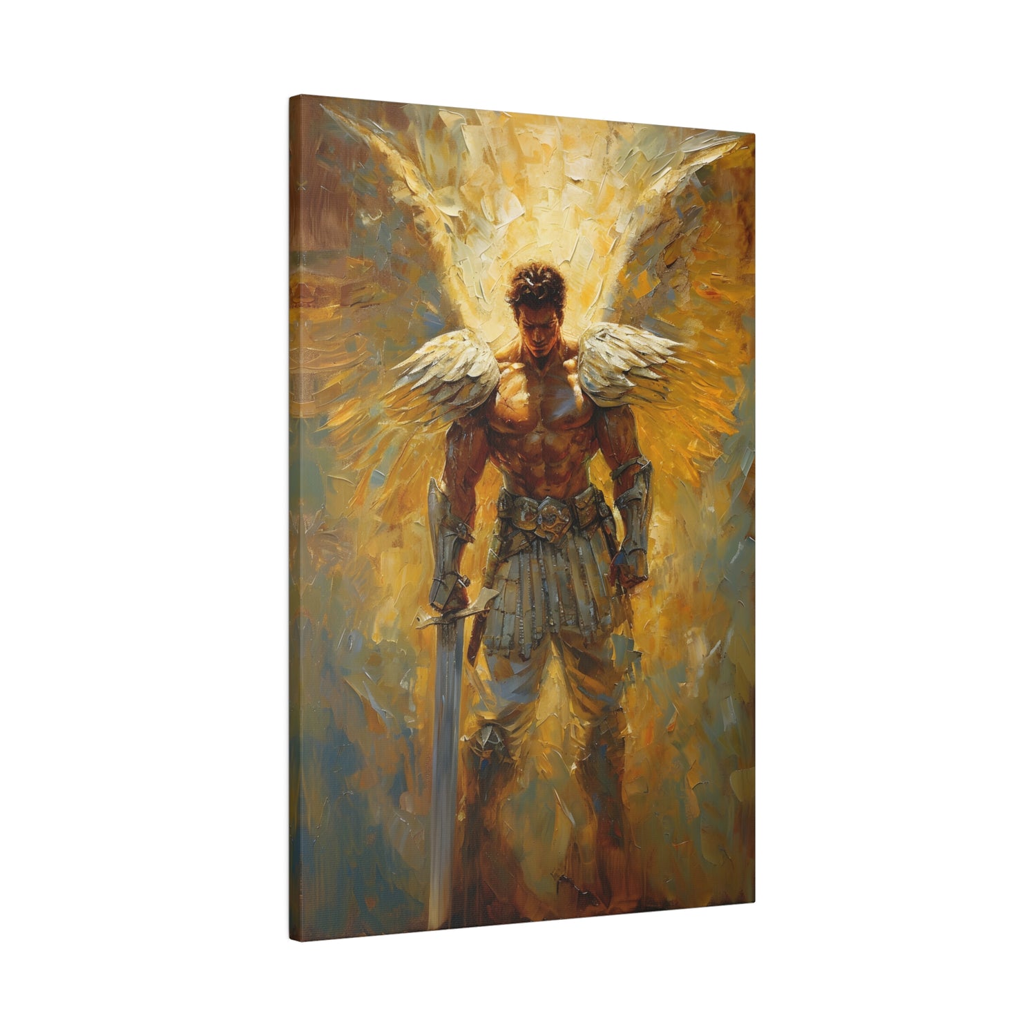 .75&quot; Matte Canvas - Celestial Warrior&