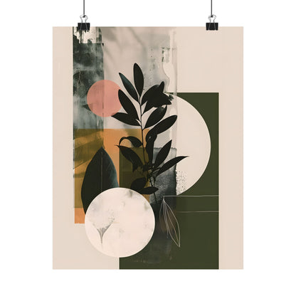 Earthy Geometric Botanicals