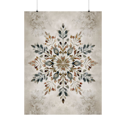 Nordic Botanical Snowflake