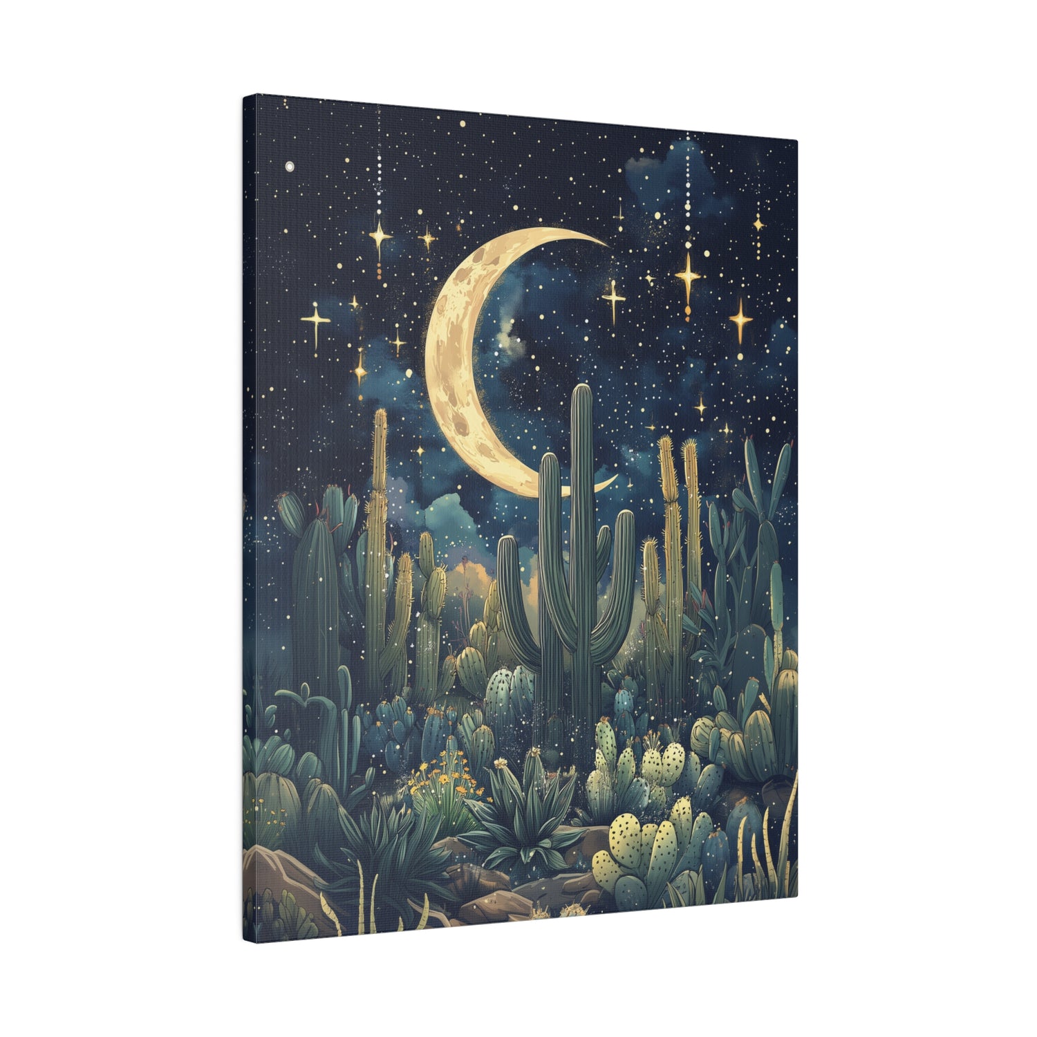 .75&quot; Matte Canvas - Dreamy Desert Night