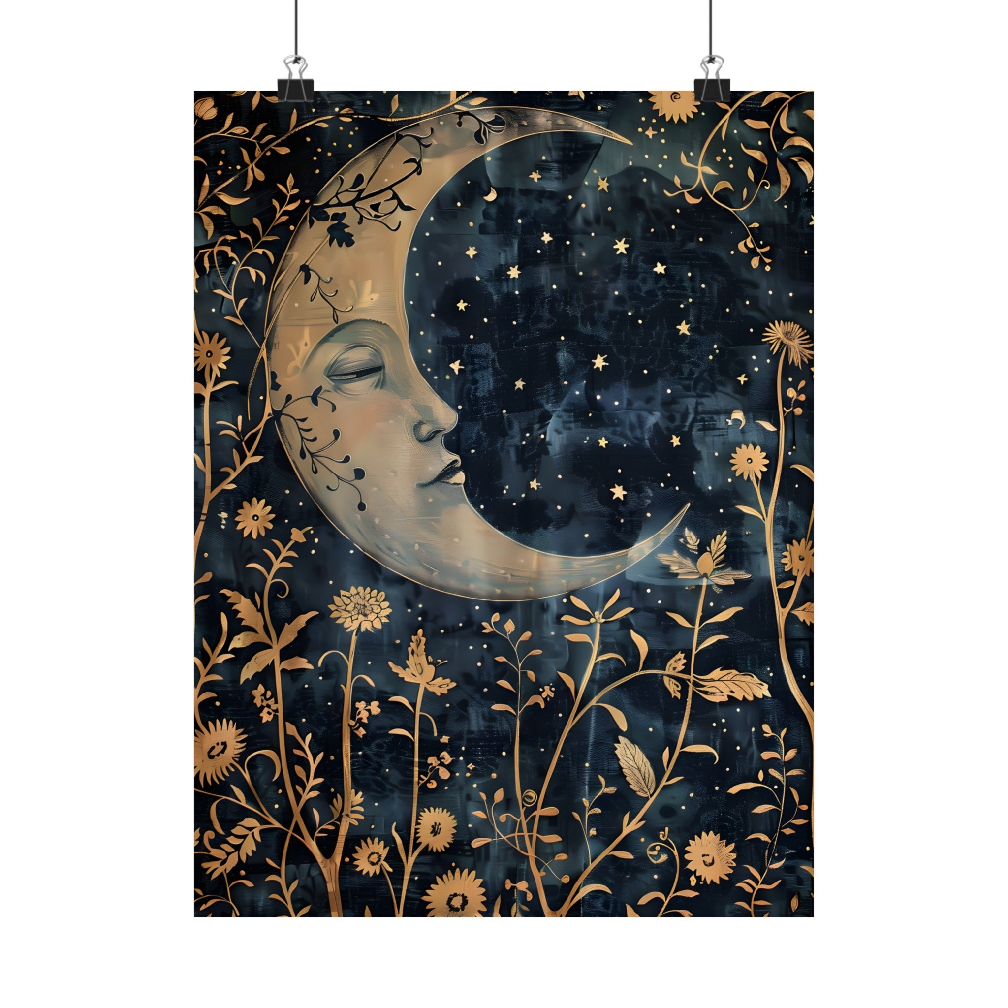 Moonlit Floral Reverie