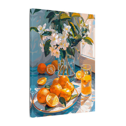 .75" Matte Canvas - Citrus Blossom Morning