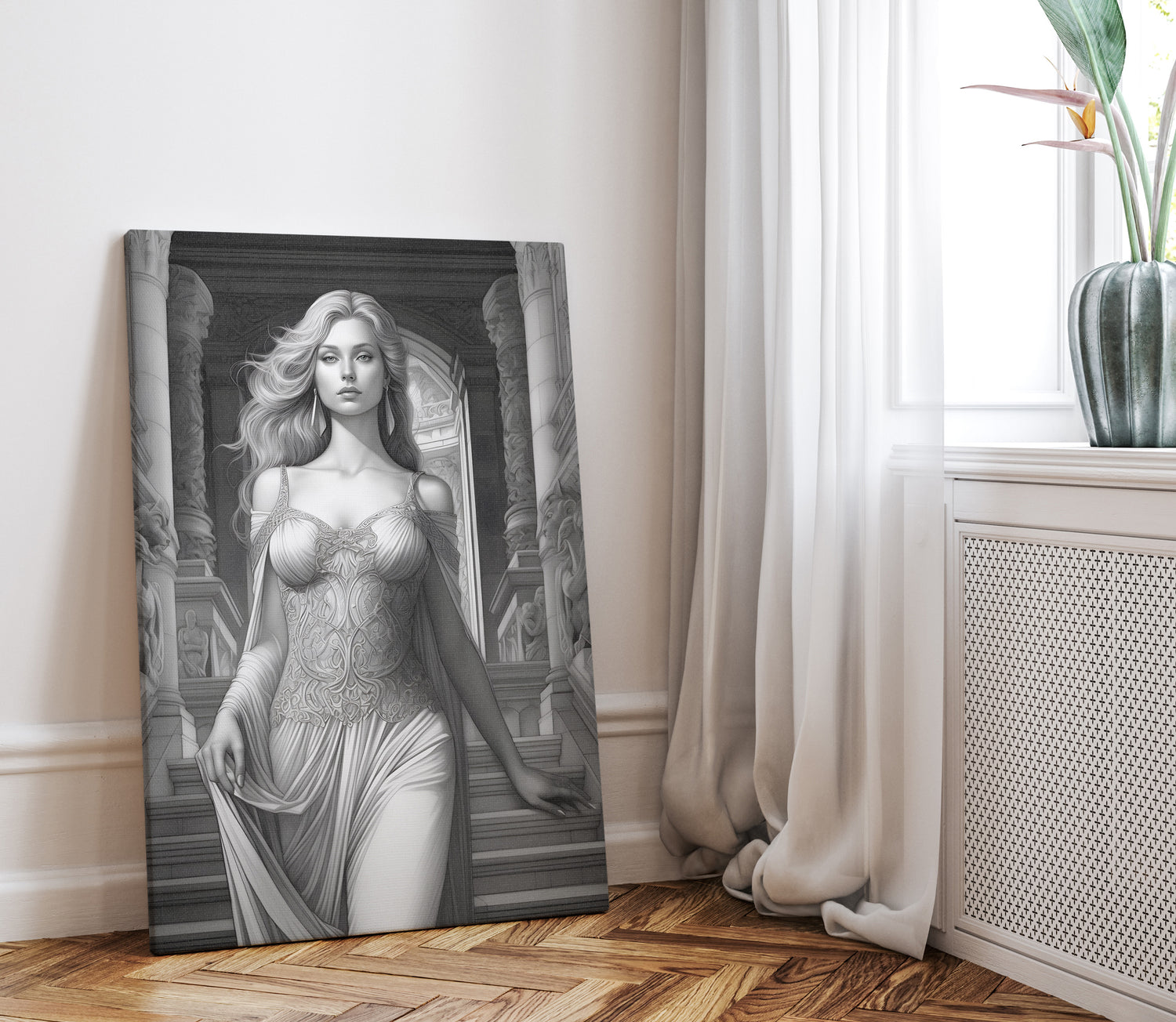 .75&quot; Matte Canvas - Ethereal Freya&