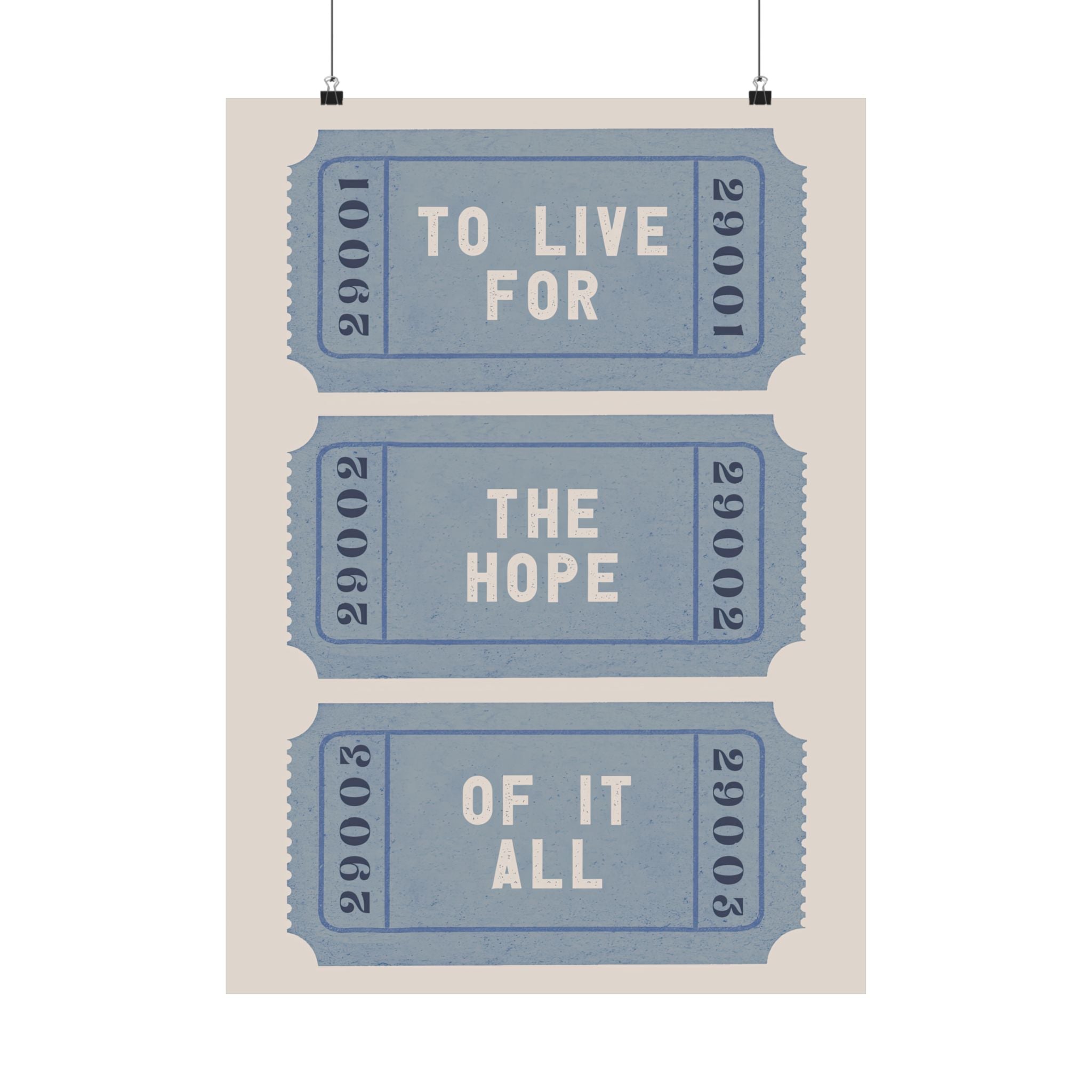 The Hope Ticket Trilogy