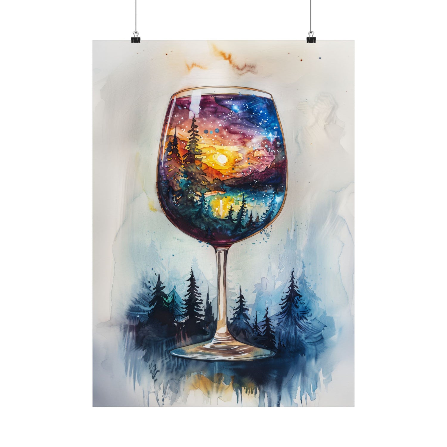 Galaxy Within the Wine Glass