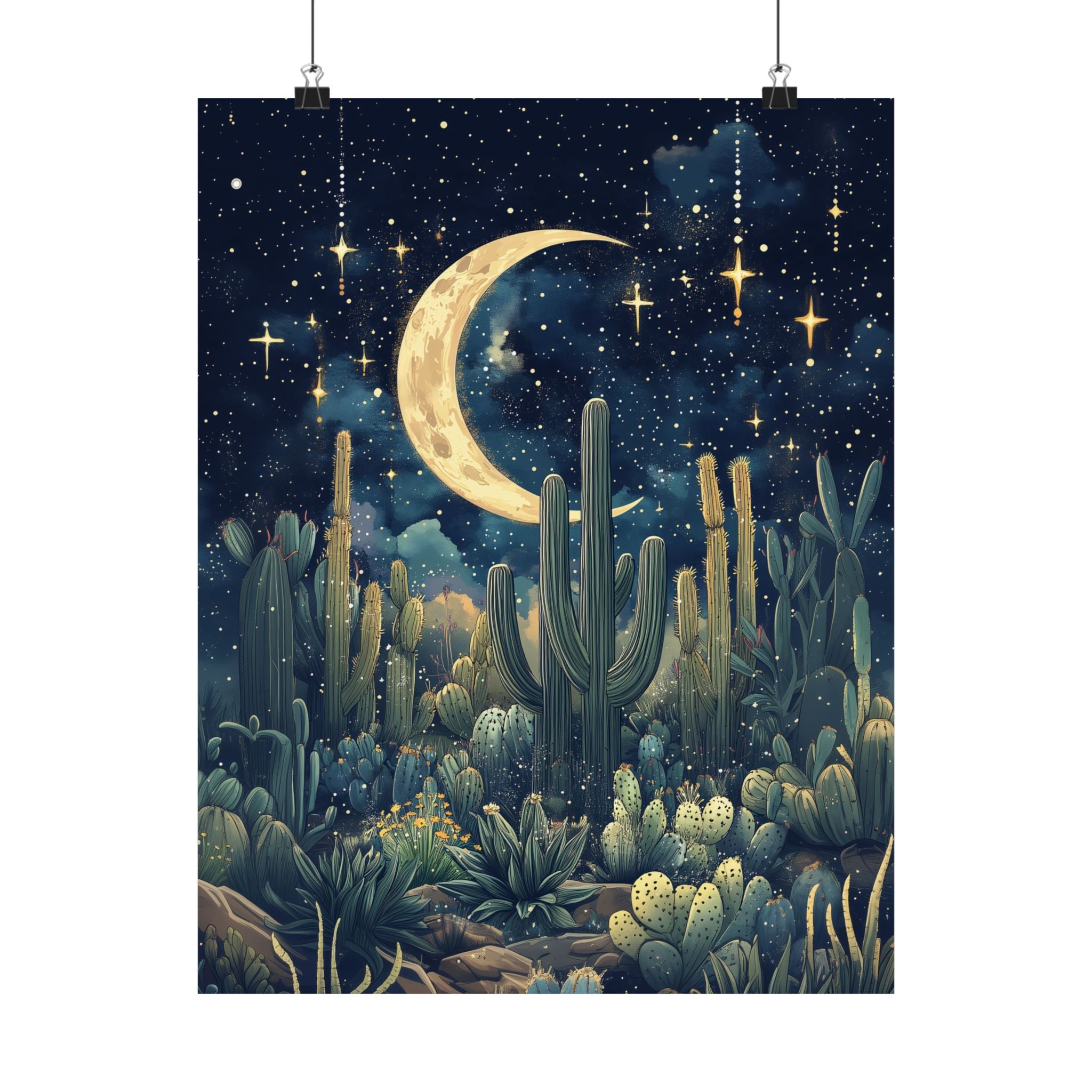 Dreamy Desert Night