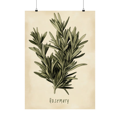 Botanical Rosemary Study