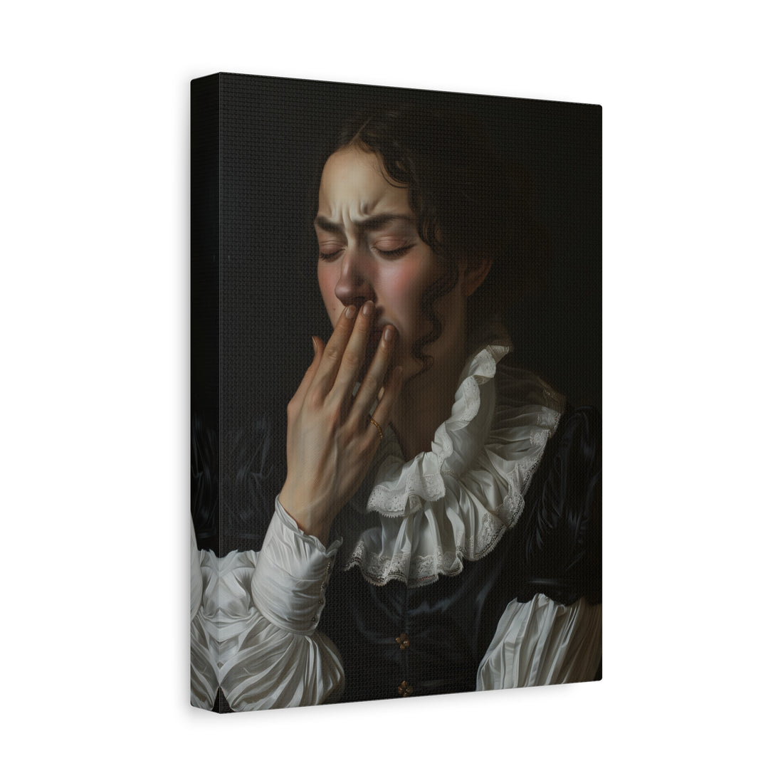 1.25" Matte Canvas - Oh No, It Hit Me