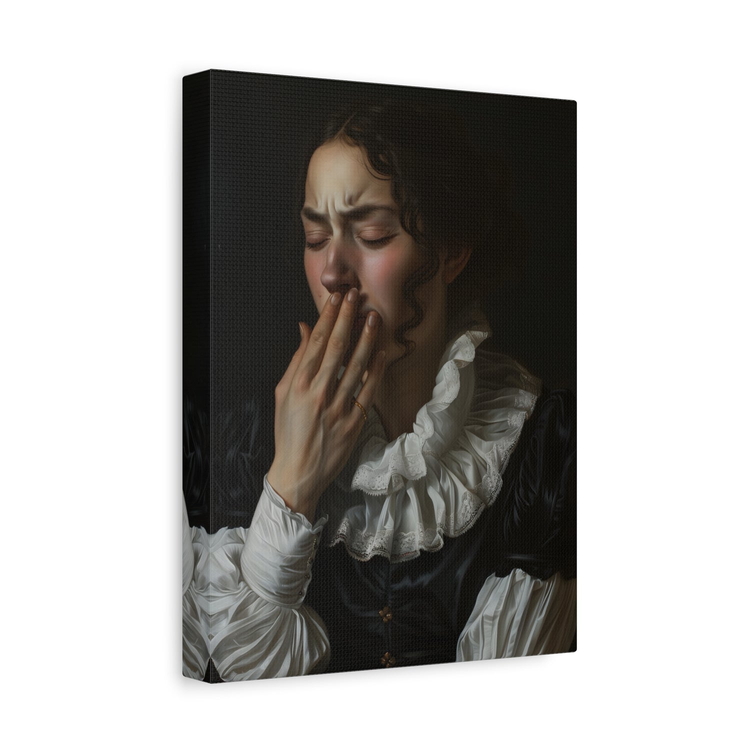 1.25" Matte Canvas - Oh No, It Hit Me