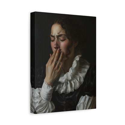 1.25" Matte Canvas - Oh No, It Hit Me
