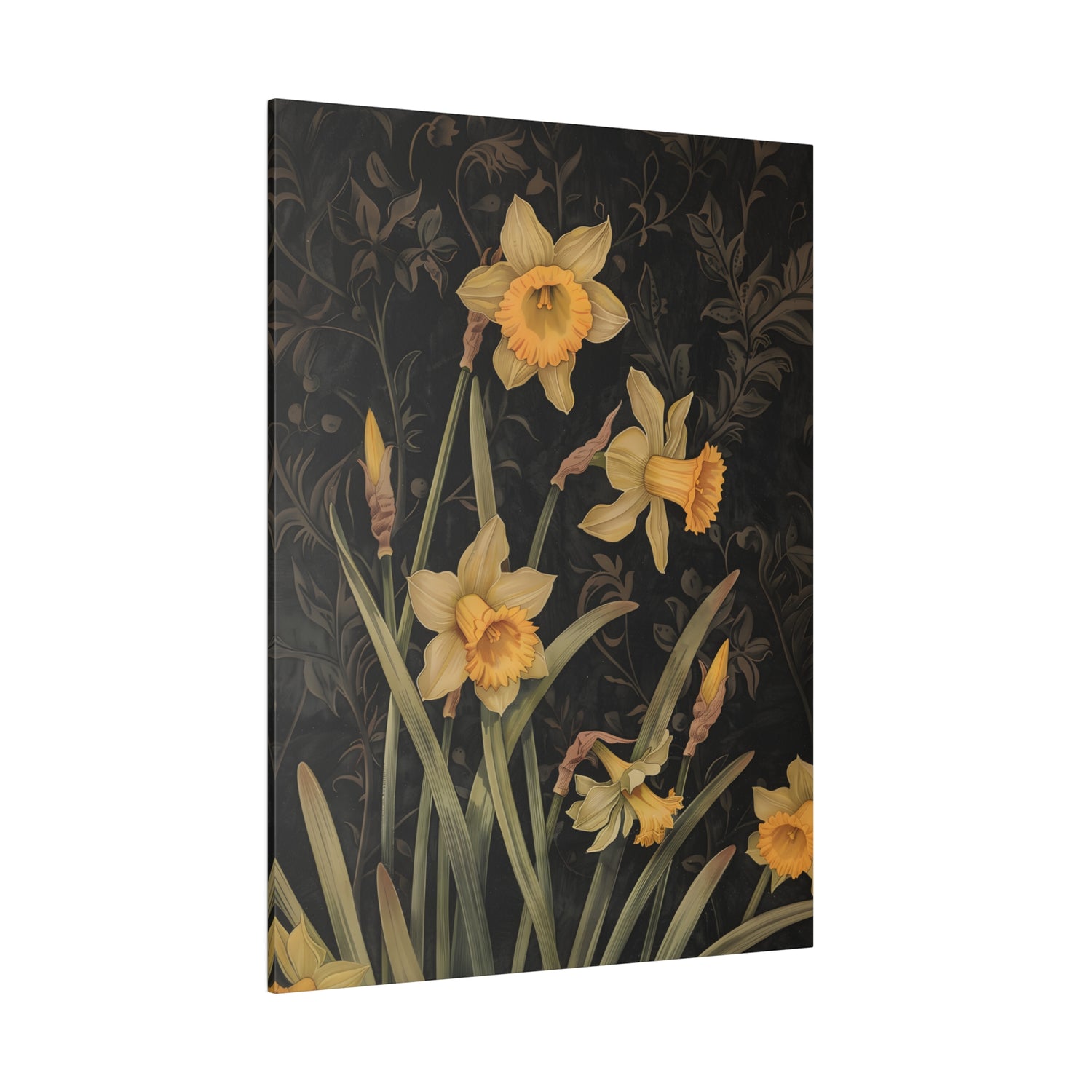 .75&quot; Matte Canvas - Golden Daffodils&