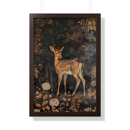 Framed Paper Print - Enchanted Forest Doe