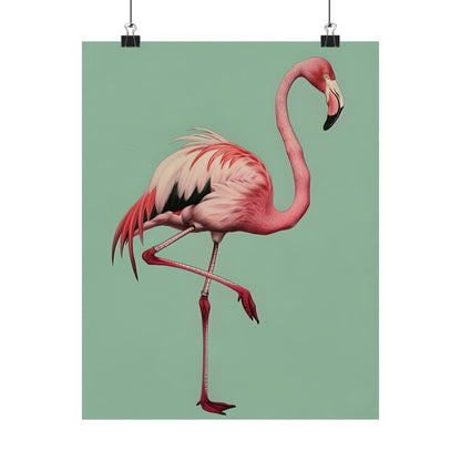 Pink Flamingo Tropical