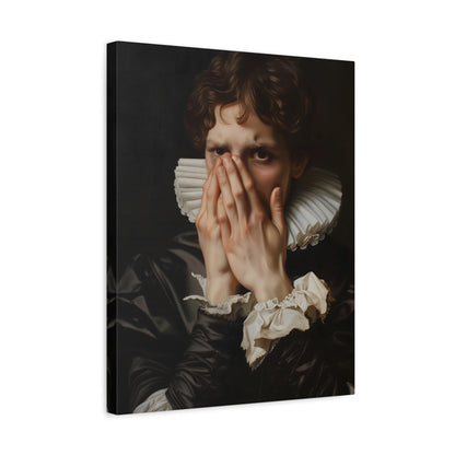 1.25" Matte Canvas - The Foul Flush Reaction