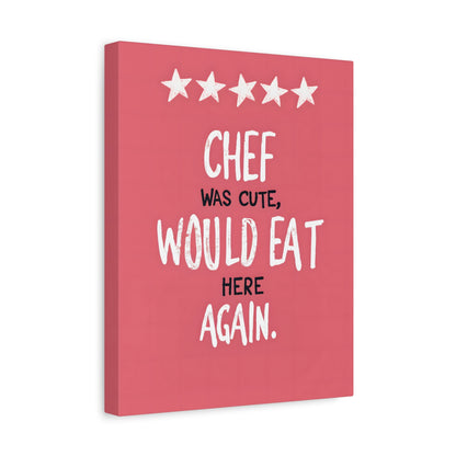 1.25" Matte Canvas - Chef’s Charm