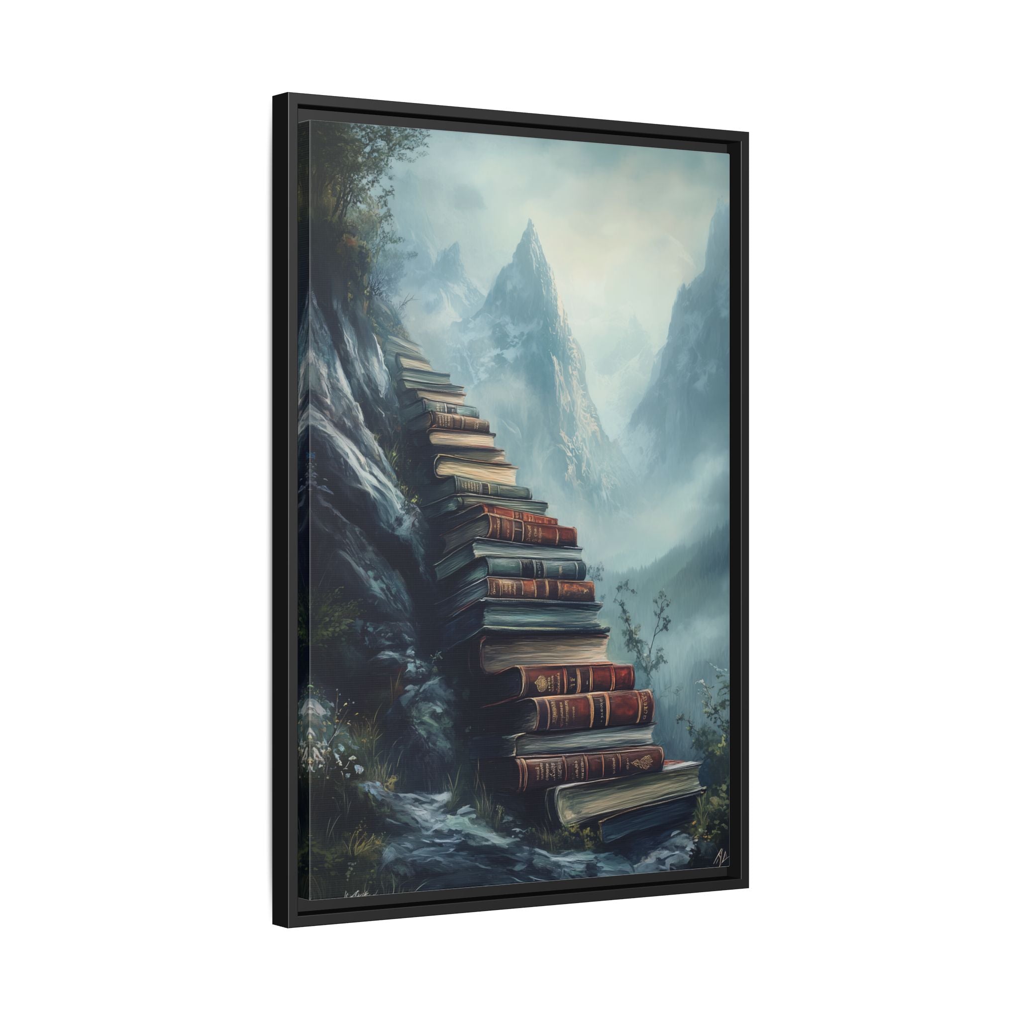 Framed Canvas - Journey of Knowledge