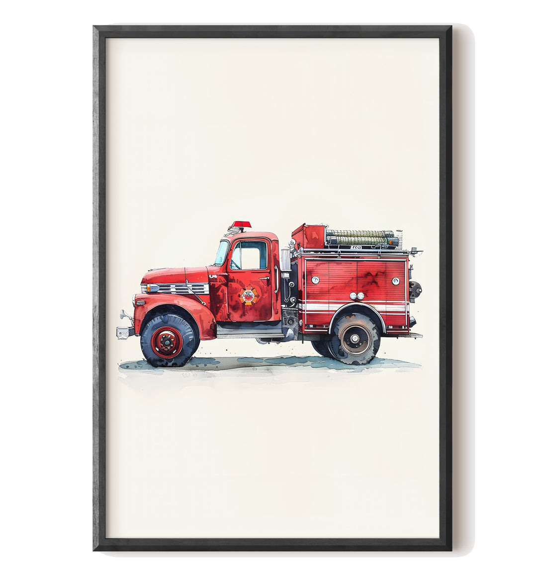 Vintage Firetruck Nursery