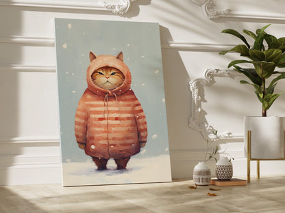 .75&quot; Matte Canvas - Grumpy Winter Floof