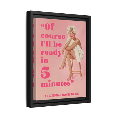 Framed Canvas - Ready in 5 Minutes